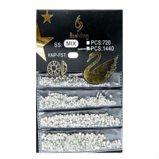 Joli Nails Strasszkő MIX 1440db (fémes hatású) körömdíszítő
