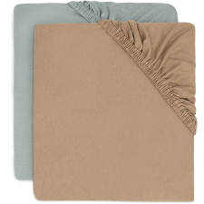 Jollein Prostěradlo Sea Green 2 ks lakástextília