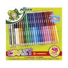 JOLLY Superstick Crazy kétvégű színesceruza készlet 24 db/48 szín színes ceruza