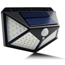 jonacsomag.hu 100 LED szolár fali lámpa mozgásérzékelővel alkonykapcsolóval kültéri világítás