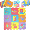jonacsomag.hu Habtapi puzzle habszivacs szőnyeg ÁLLATOS 10db 30x30cm