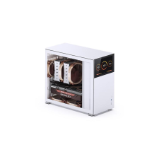JONSBO D41 Screen ATX Case, Tempered Glass - white számítógép ház