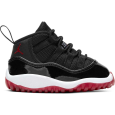 Jordan Air jordan 11 retro 3/4 utcai cipő gyerek fekete/piros 18.5