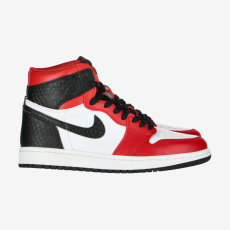 Jordan Air jordan 1 high og wmns utcai cipő női fekete/fehér/piros 37.5