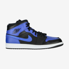 Jordan Air jordan 1 mid utcai cipő férfi fekete/kék 50.5
