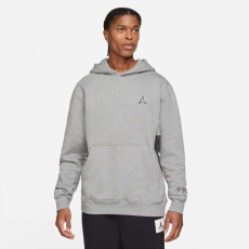 Jordan essentials fleece pullover hoodie pulóver férfi szürke xxl