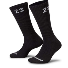 Jordan essentials socks 3pr zokni unisex fekete l