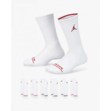  Jordan kids jordan legend crew 6pk zokni gyerek fehér xxs