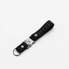 Jordan luxe lanyard kulcstartó unisex fekete/piros one kulcstartó