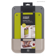 Joseph & Joseph Szekrényajtóra szerelhető vágódeszka tartó szett konyhai eszköz