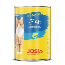 Josera JosiCat konzerv Fish in Sauce 12 x 415g macskaeledel
