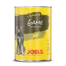Josera JosiDog Game in Sauce 12 x 415g kutyaeledel