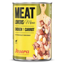 Josera Meat lovers Menu Chicken with Carrot 6x400g kutyaeledel