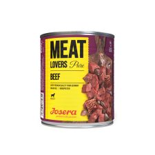 Josera Meat Lovers Pure Beef | Teljes értékű marhahúsos nedvestáp felnőtt kutyáknak – 400 g kutyaeledel