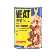 Josera Meatlovers Menu Duck &amp; pumpkin 400 g jutalomfalat kutyáknak