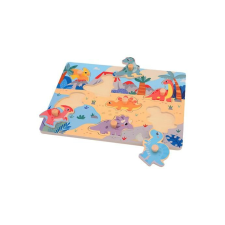  Joueco fa dinoszaurusz puzzle, 7 db. puzzle, kirakós