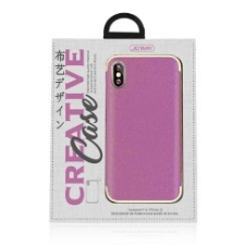 Joway Telefontok, iPhone X / XS szilikon tok, hátlaptok, rózsaszín, Joway BHK39 tok és táska