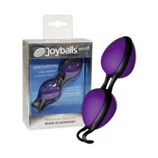 Joyballs Titkos labdák - lila/fekete izgatók, stimulálók
