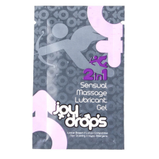 Joydrops 2 in 1 Sensual Massage Lubricant Gel - 5ml sachet síkosító