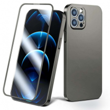 JOYROOM 360 Full Coverage tok iPhone 13 Pro Max + üvegfólia, szürke tok és táska