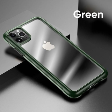 JOYROOM Apple iPhone 11 Pro Max JOYROOM JR-BP621 Pioneer Hátlap - Sötétzöld tok és táska