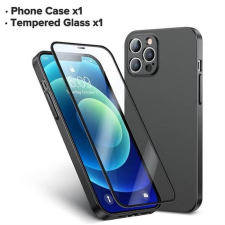 JOYROOM Apple iPhone 13 JOYROOM JR-BP927 360 Full Cover Hátlap - Fekete tok és táska