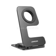 JOYROOM asztali töltőállvány (wireless, Apple Watch töltő, összehajtható) FEKETE (JOYROOM_JR-W18_BLACK) okosóra kellék