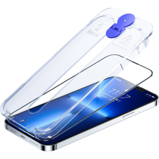 JOYROOM Easy Fit Apple iPhone 14 Pro Max Edzett üveg kijelzővédő (6956116732073) mobiltelefon kellék