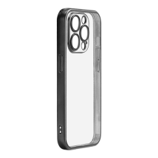 JOYROOM iPhone 15 Pro Max tok átlátszó-matt fekete (6956116789091) (JR-15Q4 Black) tok és táska