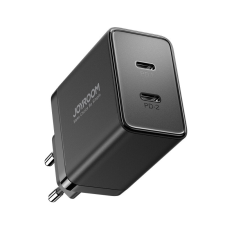 JOYROOM JR-TCF09 gyorstöltő 2x USB-C 40W - fekete mobiltelefon kellék