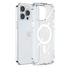 JOYROOM Magnetic Defender mágneses tok iPhone 14 Pro páncélozott tok kampókkal Állvány átlátszó (... tok és táska