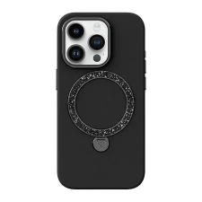 JOYROOM PN-14L2 Dancing Circle hátlaptok iPhone 14 Pro fekete tok és táska