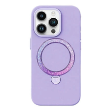 JOYROOM PN-14L4 Dancing Circle hátlaptok iPhone 14 Pro Max lila tok és táska