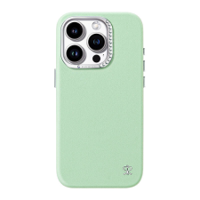 JOYROOM PN-15F1 Starry Case for iPhone 15 Pro (green) tok és táska