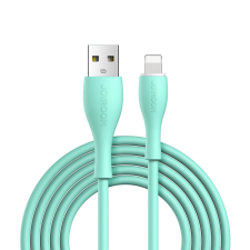 JOYROOM S-2030M8 USB-A - Lightning kábel 3A 2m - zöld kábel és adapter