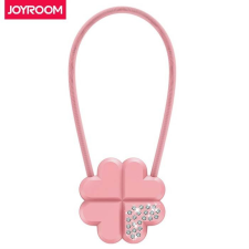 JOYROOM S-L125 Lucky Clover Micro USB 0.2M Adatkábel - Rózsaszín kábel és adapter