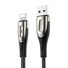 JOYROOM Sharp S-M411 USB-A - Lightning kábel 3A, 2m fekete (6956116798864) mobiltelefon kellék