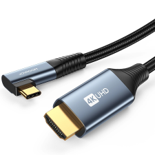 JOYROOM SY-20C1 USB-C - HDMI kábel 4K 60Hz 2m - szürke kábel és adapter