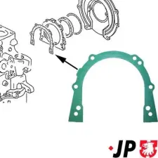 JP GROUP Tömítés, ház fedél (forgattyúsház) 1119100100 autóalkatrész