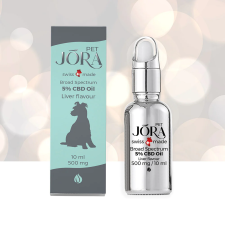 Jōra Pet 5%-os Májas Ízesítésű CBD Olaj Kutyáknak 10ml vitamin és táplálékkiegészítő