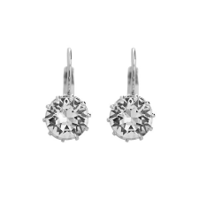 JSB Bijoux 61400853cr Víztiszta Swarovski kristályokkal díszített fülbevaló fülbevaló