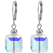 JSB Bijoux kockák Swarovski® kristálykövekkel 61400911ab fülbevaló