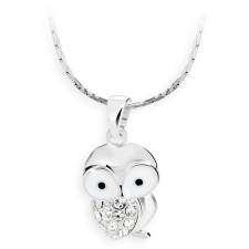 JSB Bijoux Swarovski kristállyal díszített baglyos nyaklánc (8592661090039) nyaklánc