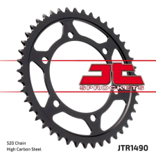 JT JTR1490.44 hátsó lánckerék JT Erőátviteli alkatrészek Láncok, lánckerekek, láncszettek Hátsó lánckerekek egyéb motorkerékpár alkatrész