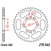 JT SPROCKETS Acél Standard Hátsó Láncsor 843 - 428