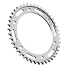 JT SPROCKETS HONDA 1000 CB R 2018-2024 525 44T fekete acél hátsó lánckerék (átmérő 154-176-10.5) JT SPROCKETS  Erőátviteli alkatrészek Láncok, lánckerekek, láncszettek Hátsó lánckerekek