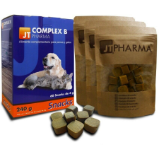 JTPharma Complex B Snack - B vitamin tartalmú jutalomfalat kutyáknak és macskáknak 60 db vitamin, táplálékkiegészítő kutyáknak