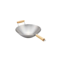 Judge Tigaie wok Judge Essentials, otel karbon, 33 cm, argintiu/maro edény