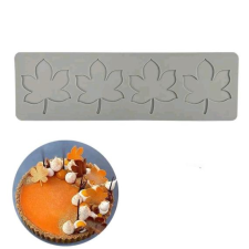  Juharfalevél, szilikon tuile forma, 4 adagos sütés és főzés