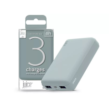 Juice ECO 3 Charge 2x USB-A - USB-C - Micro USB Power Bank 10000mAh sötét zöld (JU194761) power bank